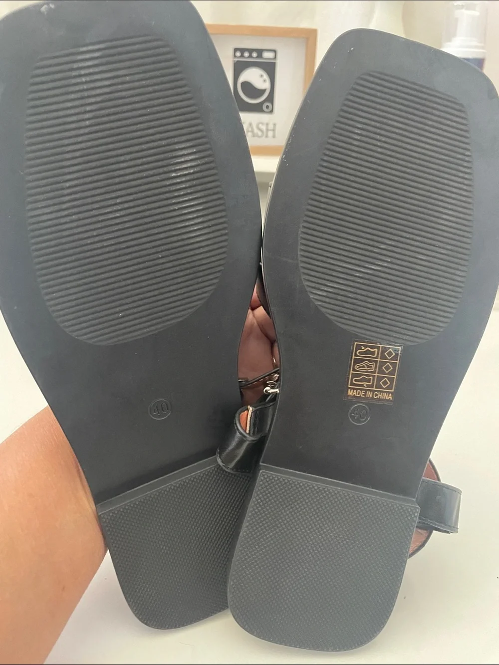 Women’s Black Fisherman Sandals with Adjustable Ankle Strap